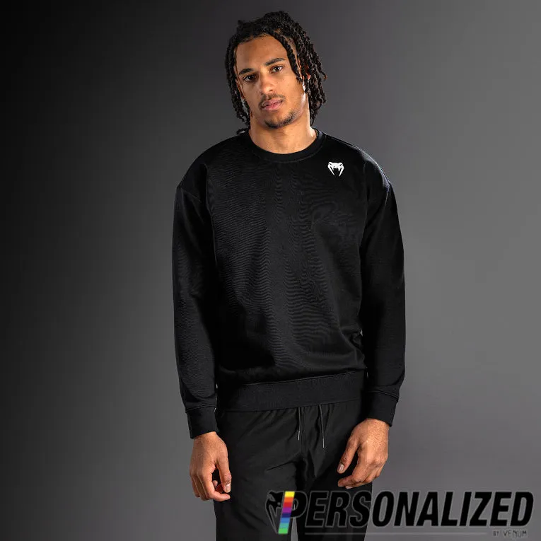 Venum Lineup Personalized Fleece Crew - Black/White