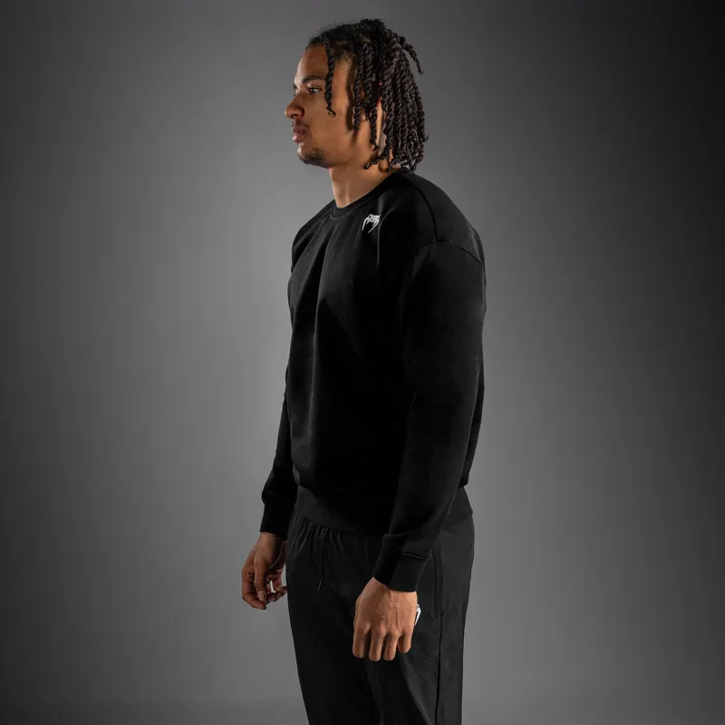 Venum Lineup Personalized Fleece Crew - Black/White - Image 3