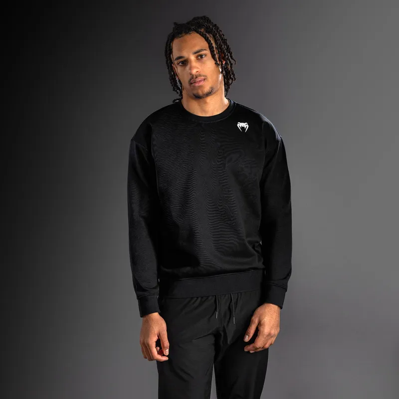 Venum Lineup Personalized Fleece Crew - Black/White - Image 5