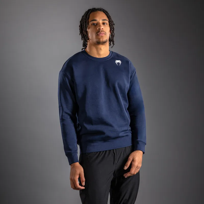 Venum Lineup Personalized Fleece Crew Navy - Blue/White - Image 5