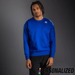 Venum Lineup Personalized Fleece Crew Royal - Blue/White