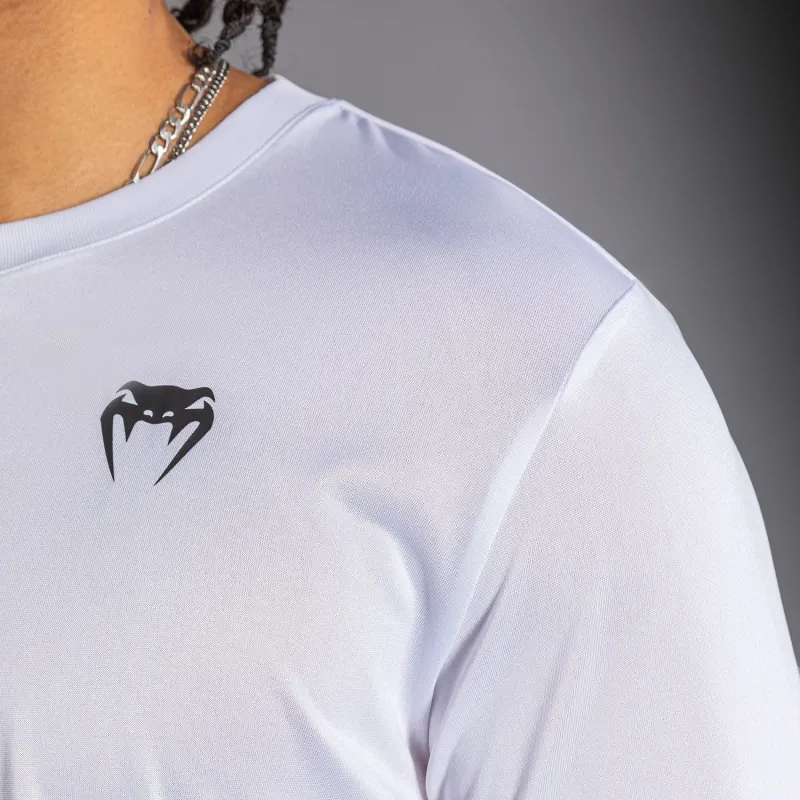 Venum Lineup Personalized Performance Long Sleeve T-Shirt - White/Black - Image 5