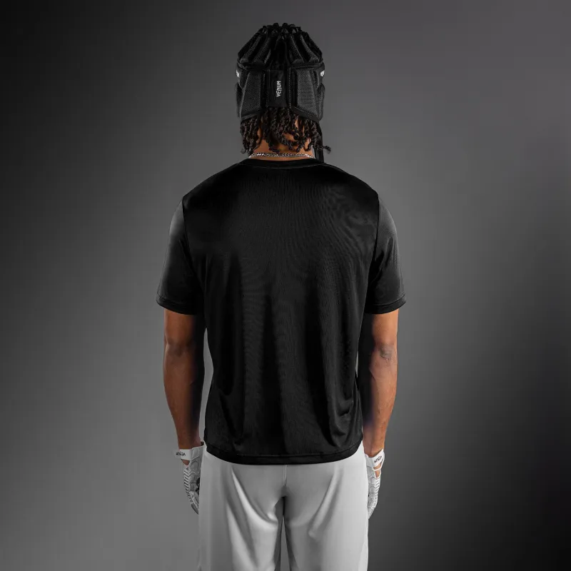 Venum Lineup Personalized Performance Short Sleeve T-Shirt - Black/White - Image 4