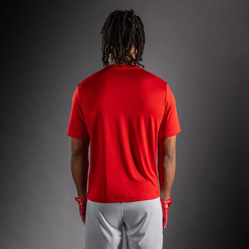 Venum Lineup Personalized Performance Short Sleeve T-Shirt - Red/White - Image 4