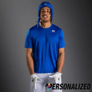 Venum Lineup Personalized Performance Short Sleeve T-Shirt Royal - Blue/White