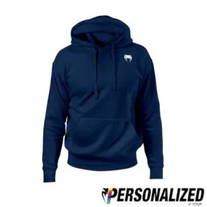 Venum Lineup Personalized Pullover Hoodie Navy Blue/White