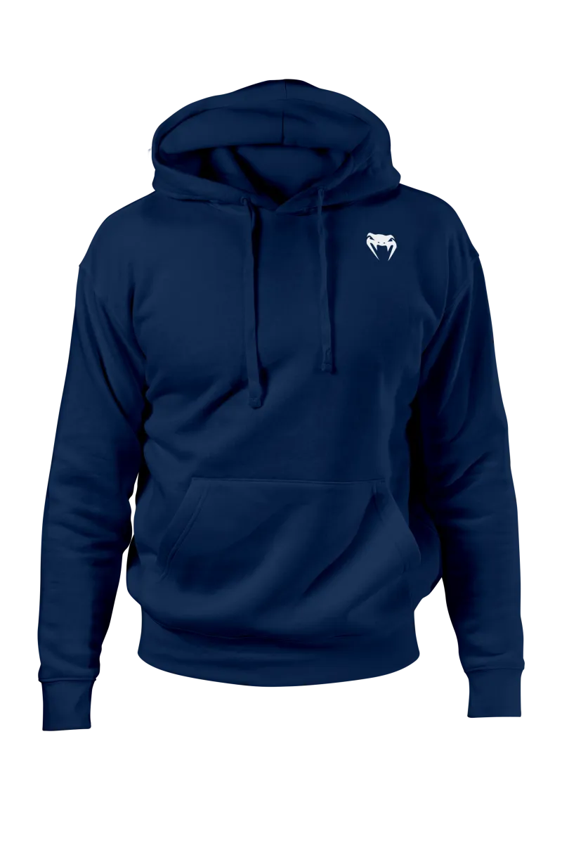 Venum Lineup Personalized Pullover Hoodie Navy Blue/White - Image 3