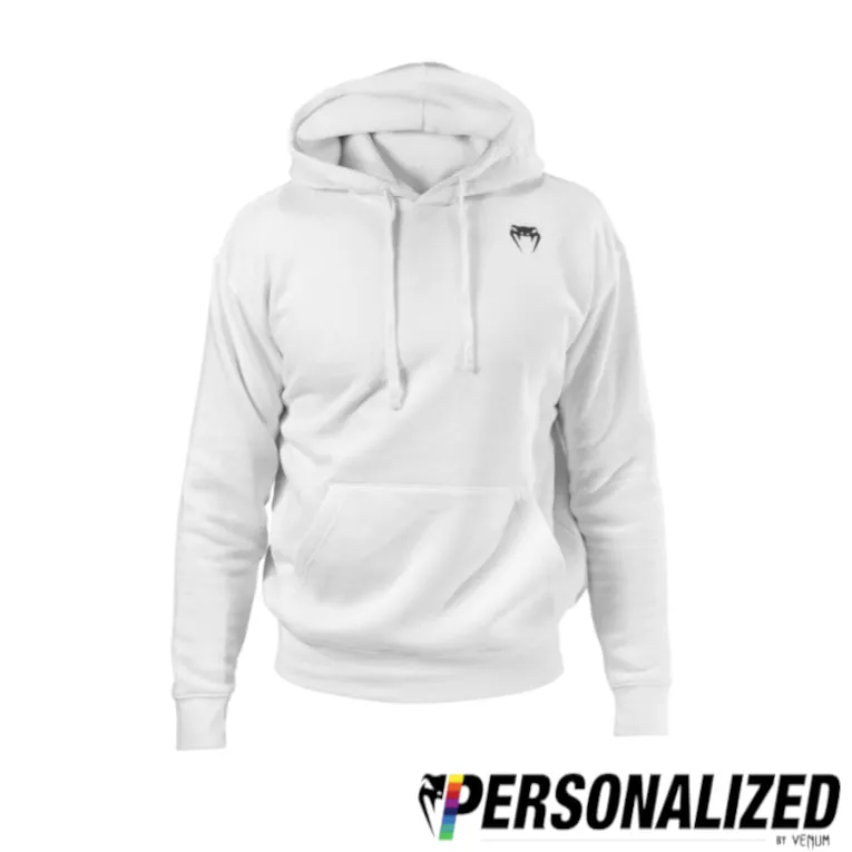 Venum Lineup Personalized Pullover Hoodie White/Black