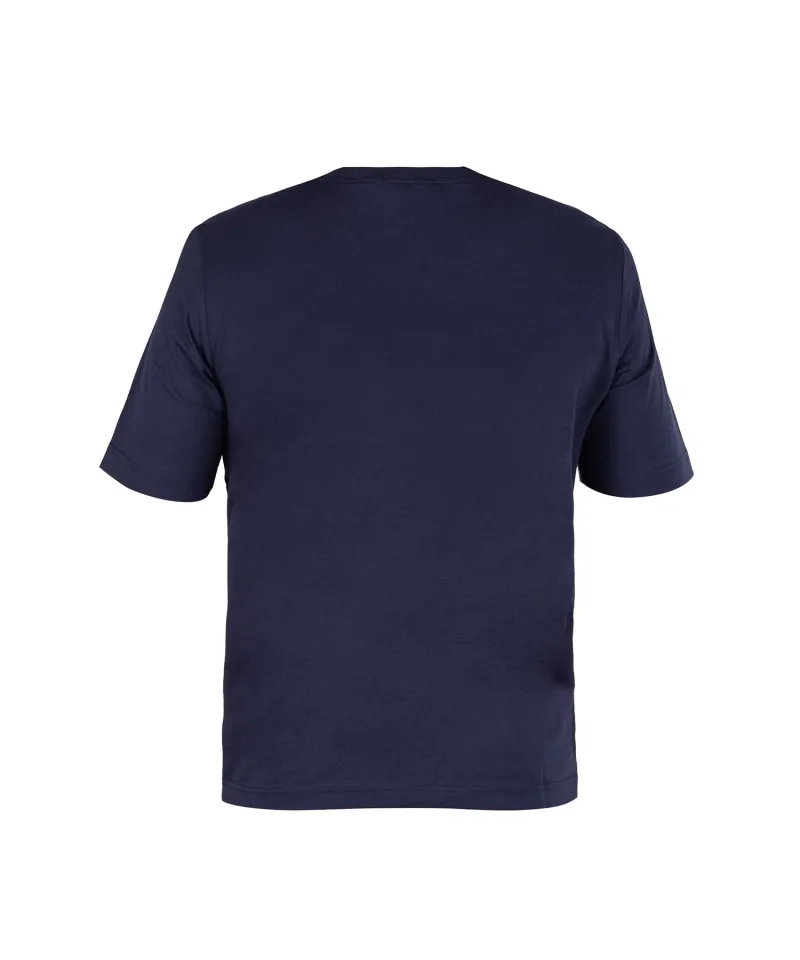 Venum Lineup Short Sleeve T-Shirt Navy Blue/White - Image 2