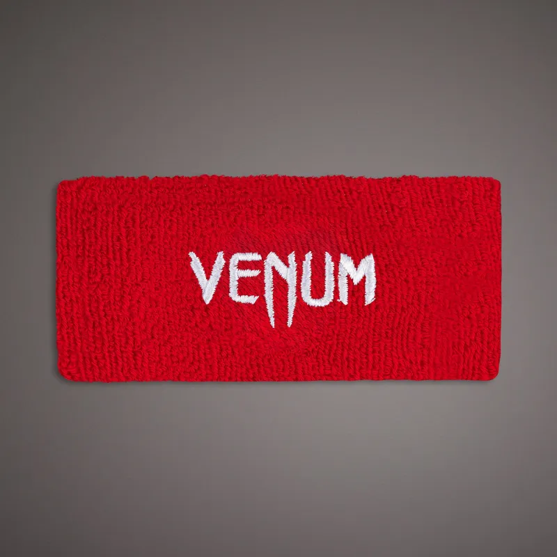 Venum Lineup Wide Bicep Bands - Red/White - Image 3