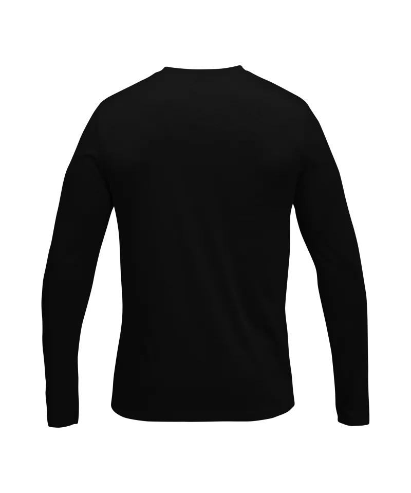Venum Lineup Youth Performance Long Sleeve T-Shirt - Black/White - Image 2