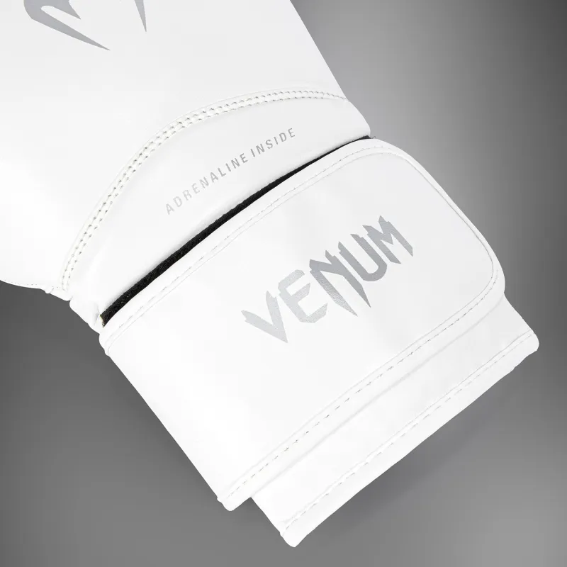 Venum Contender 1.5 Boxing Gloves - White/Silver - Image 3