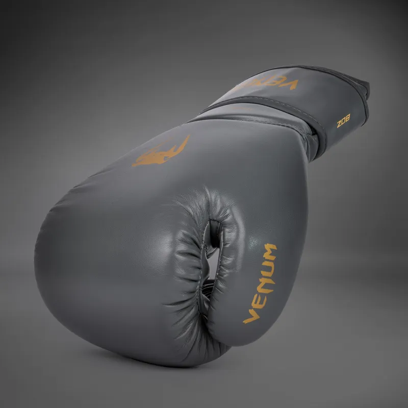 Venum Contender 1.5 Kids Boxing Gloves - Graphite/Gold - Image 3