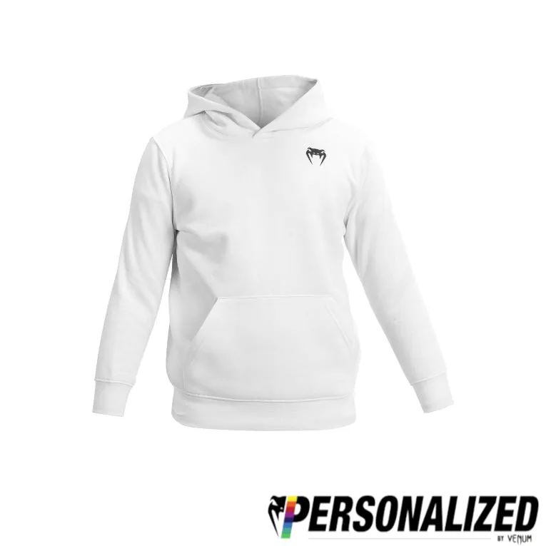 Venum Lineup Youth Personalized Hoodie - White/Black