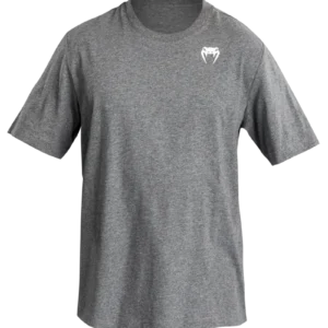Venum Lineup Youth Short Sleeve T-Shirt - Heather Grey/White
