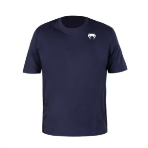 Venum Lineup Youth Short Sleeve T-Shirt - Navy Blue/White
