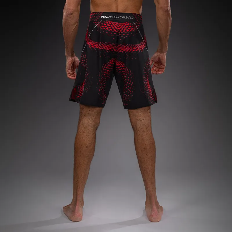 Venum Matupa Fightshorts - Black/Red/Silver - Image 3