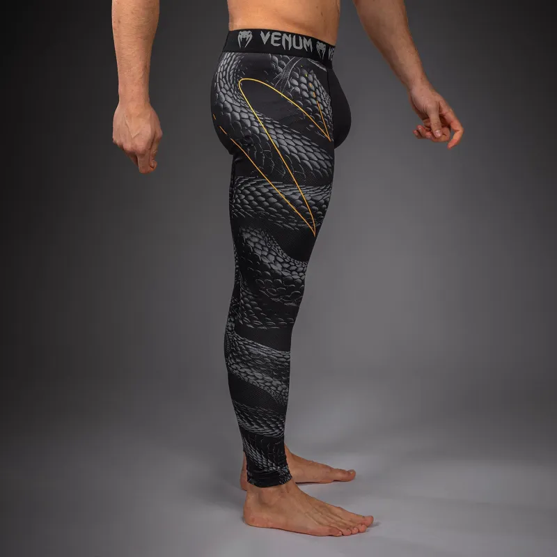 Venum Matupa Spats - Black/Grey/Gold - Image 3