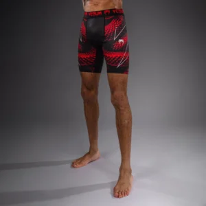 Venum Matupa Vale Tudo Shorts - Black/Red/Silver