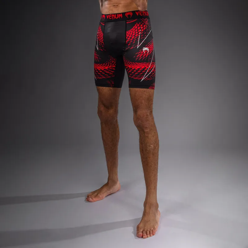 Venum Matupa Vale Tudo Shorts - Black/Red/Silver