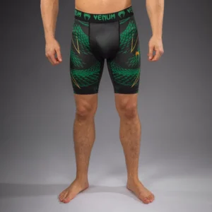 Venum Matupa Vale Tudo Shorts - Black/Green/Gold