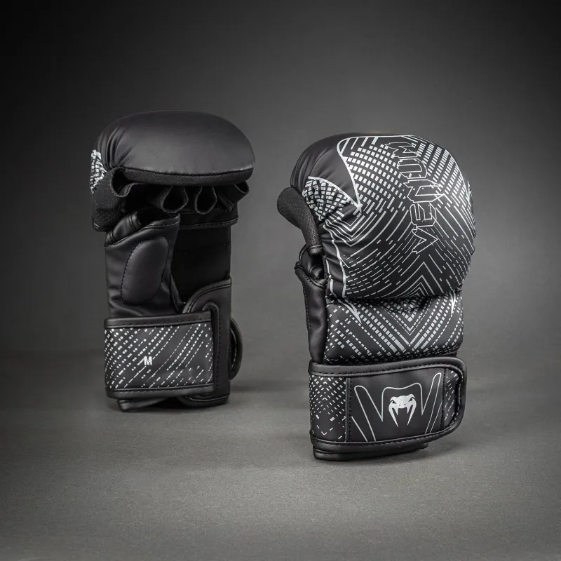 Venum Midnight Fury Sparring Gloves - Black/Grey/Silver
