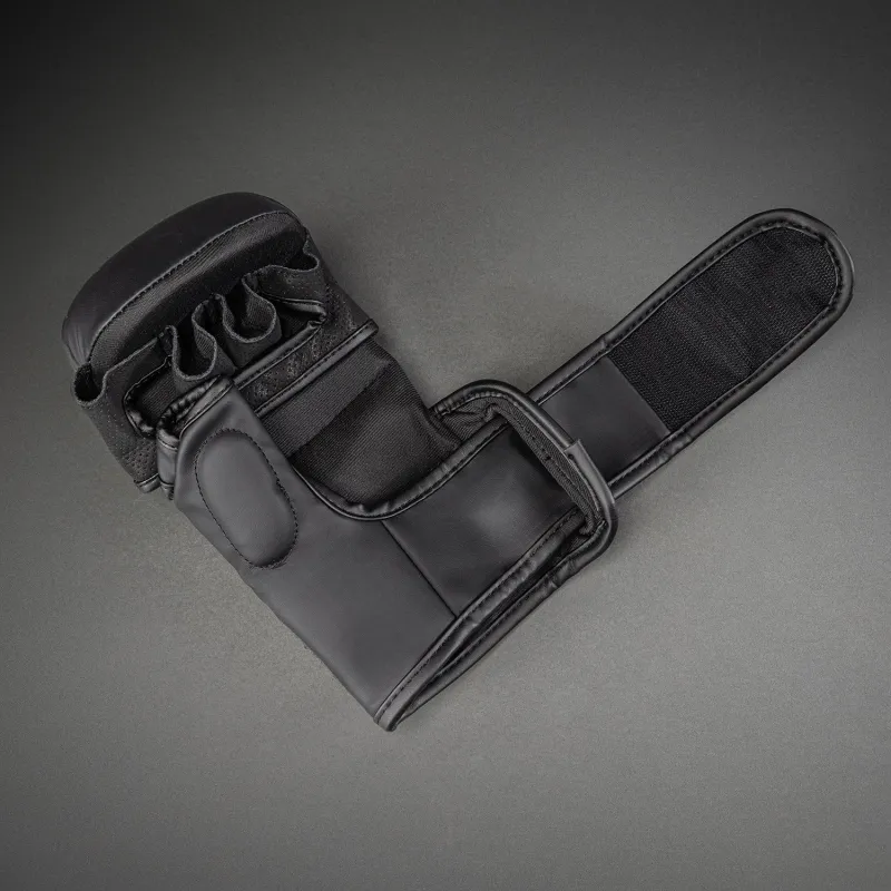 Venum Midnight Fury Sparring Gloves - Black/Grey/Silver - Image 4