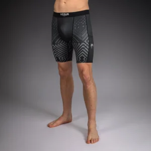 Venum Midnight Fury Vale Tudo Shorts - Black/Grey/Silver
