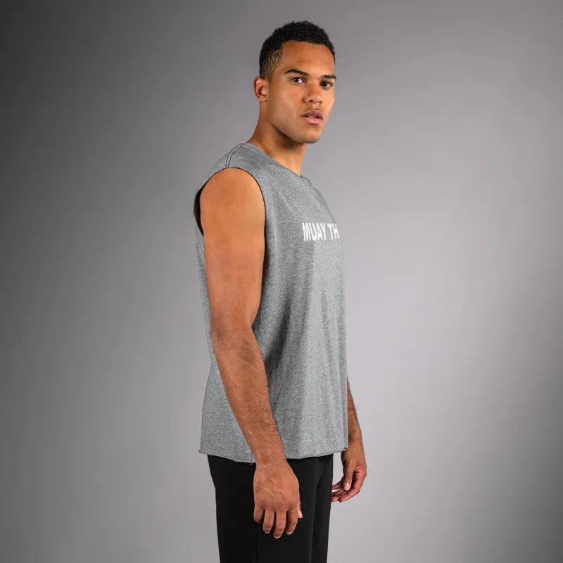 Venum Muay Thai VT T-Shirt - Heather Grey - Image 2