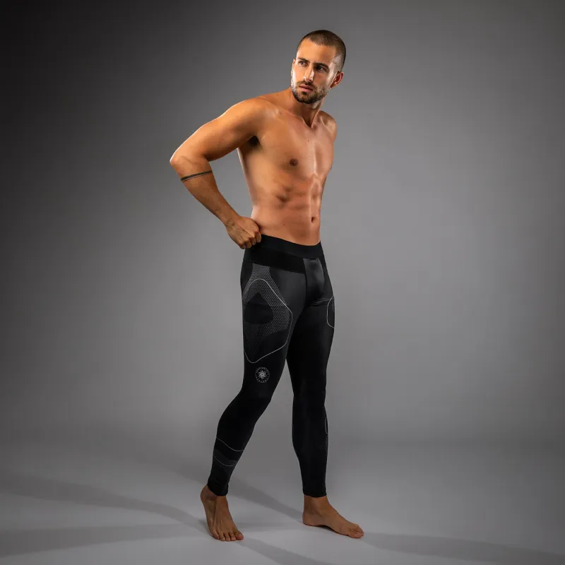 Venum Nexus Spats - Black/Silver - Image 3