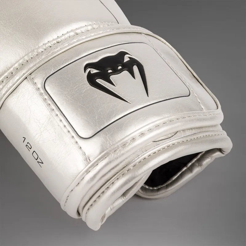 Venum Nexus Boxing Gloves - Silver/Black - Image 4