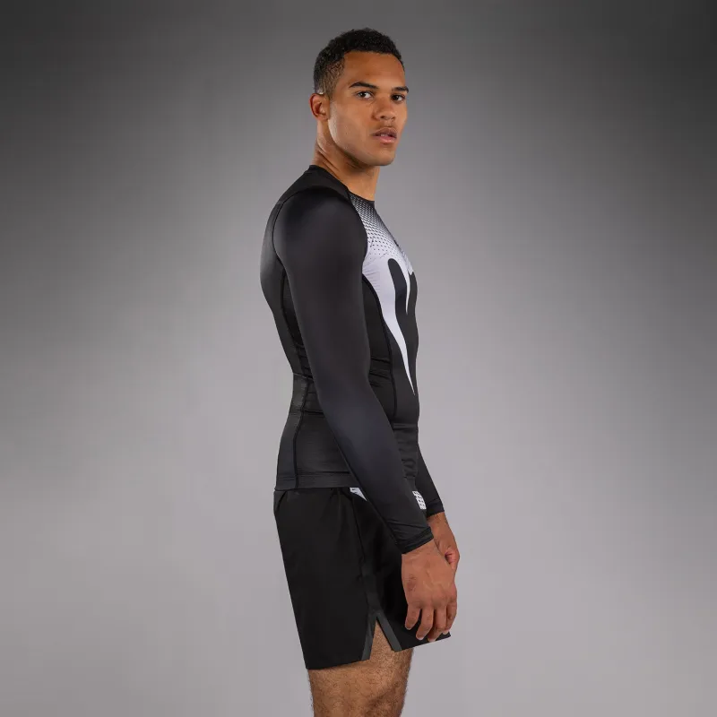 Venum No Gi Rashguards - Black/White - Image 2