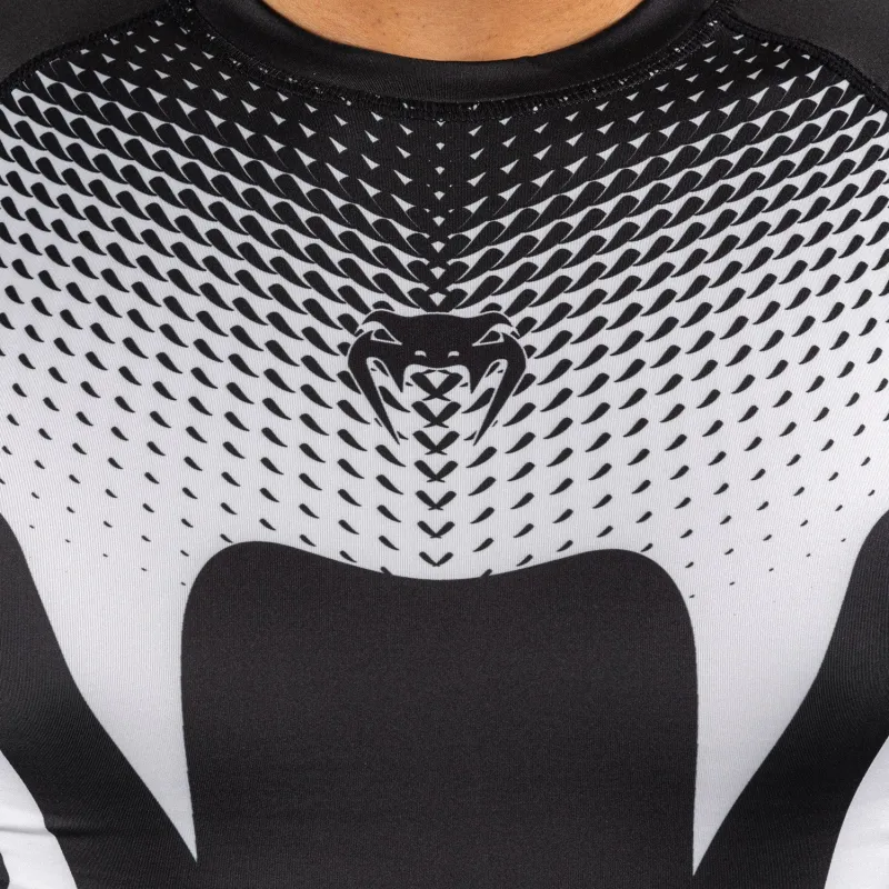 Venum No Gi Rashguards - Black/White - Image 4