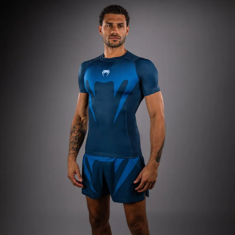 Venum No Gi Rashguards - Indigo - Image 2