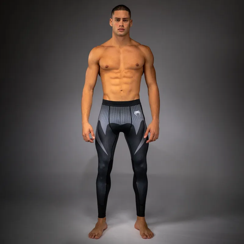 Venum No Gi Spats - Black/ Silver Grey