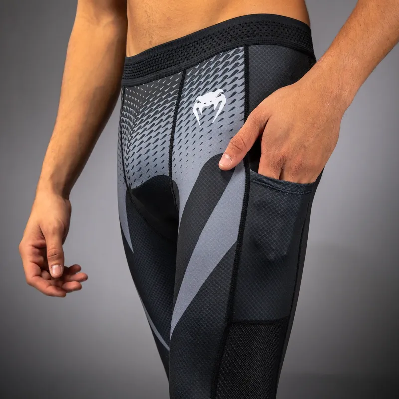 Venum No Gi Spats - Black/ Silver Grey - Image 5