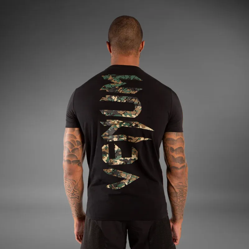 Venum Original Giant T-Shirt - Black/Forest-Camo - Image 2