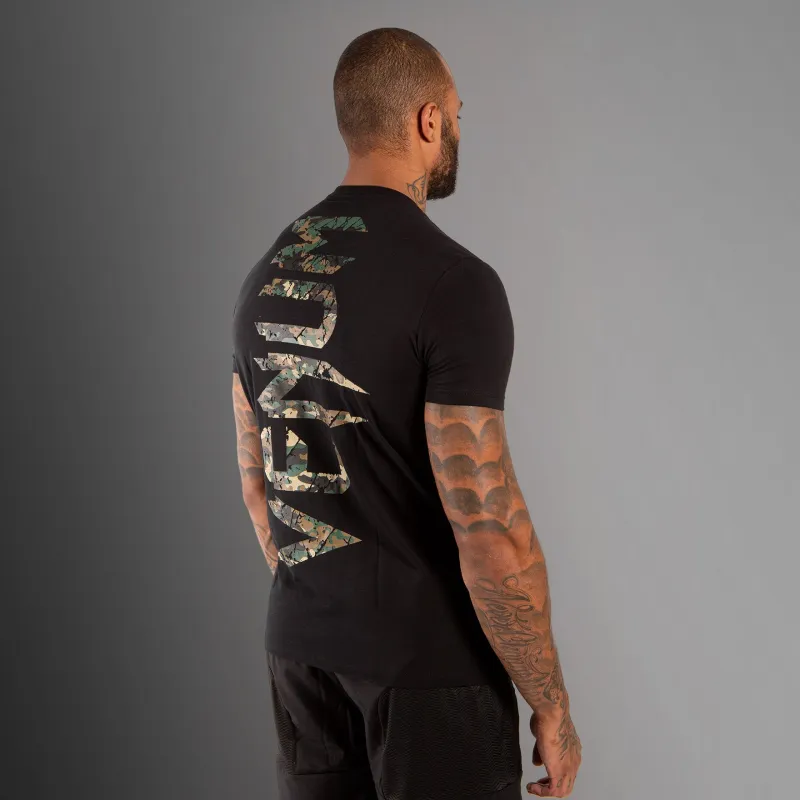Venum Original Giant T-Shirt - Black/Forest-Camo - Image 5
