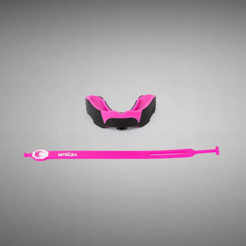 Venum Predator Mouthguard Strap/Straples - Black/Pink - Image 2