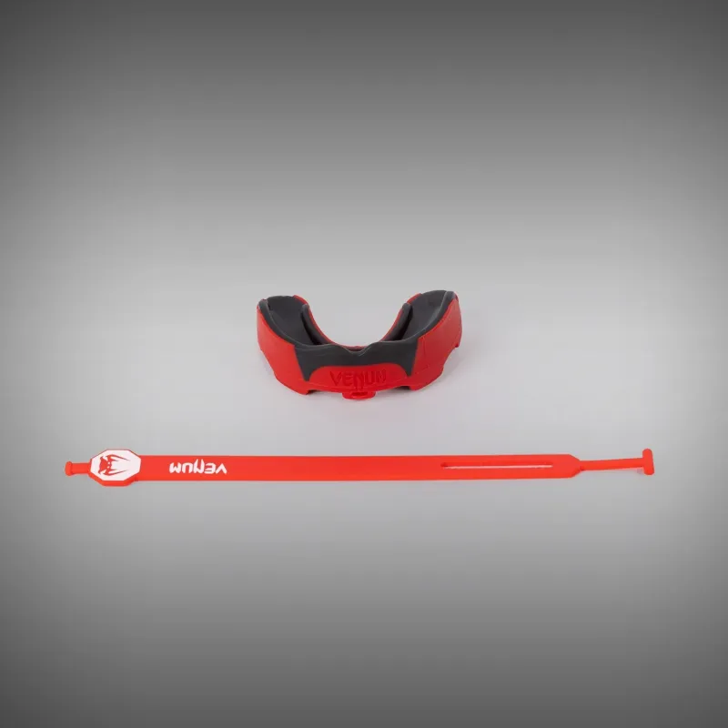 Venum Predator Mouthguard Strap/Straples - Red/Black - Image 2