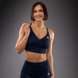 Venum Sculpt Shape Women's Sports Bra - Navy Blue