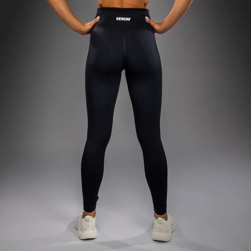 Venum Sculpt Women’s Leggings - Black/White - Image 3