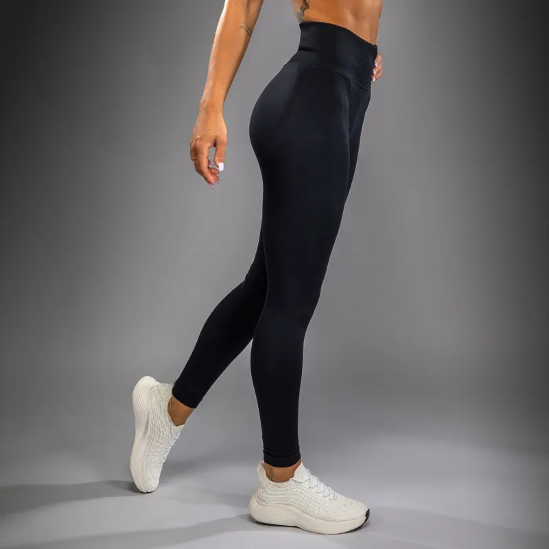 Venum Sculpt Women’s Leggings - Black/White - Image 4