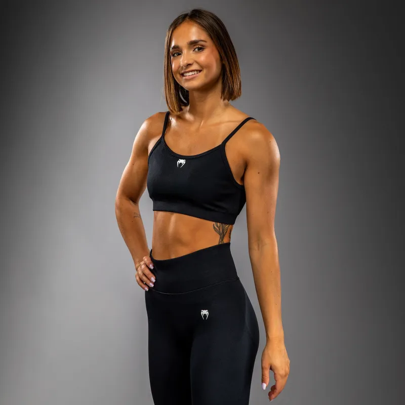 Venum Sculpt Women’s Sports Bra - Black/White - Image 2