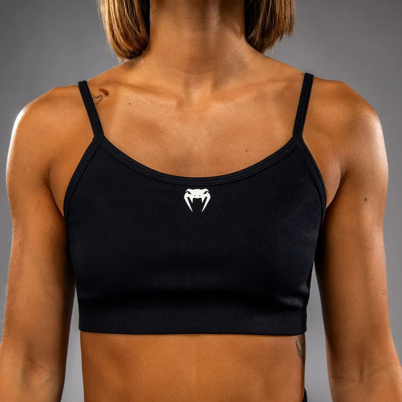 Venum Sculpt Women’s Sports Bra - Black/White - Image 4