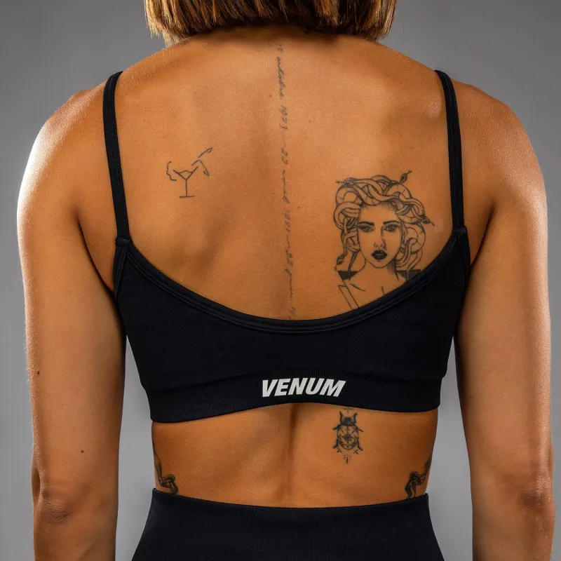 Venum Sculpt Women’s Sports Bra - Black/White - Image 5