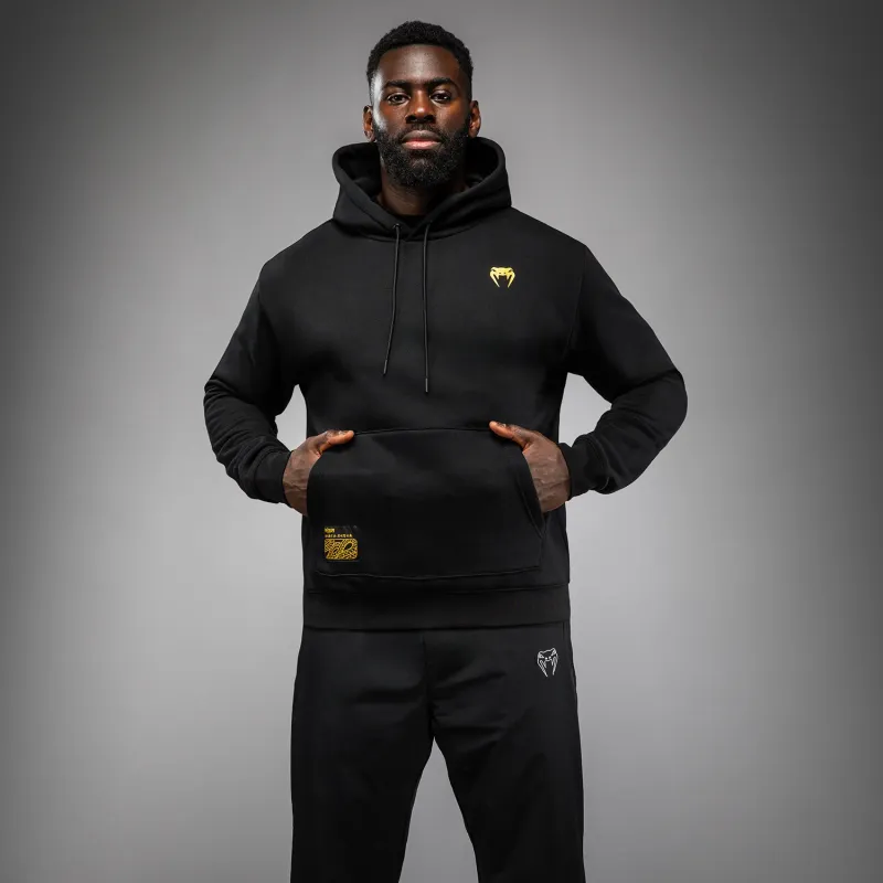 Venum Serpenti Hoodie - Black/Silver/Gold - Image 3