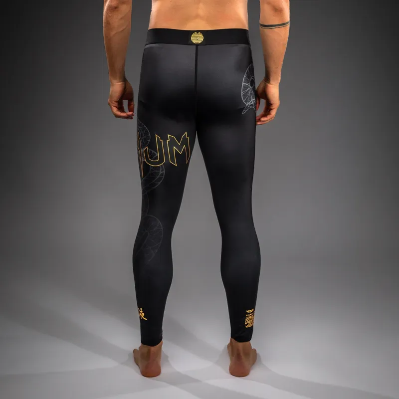 Venum Serpenti Spats - Black/Silver/Gold - Image 4