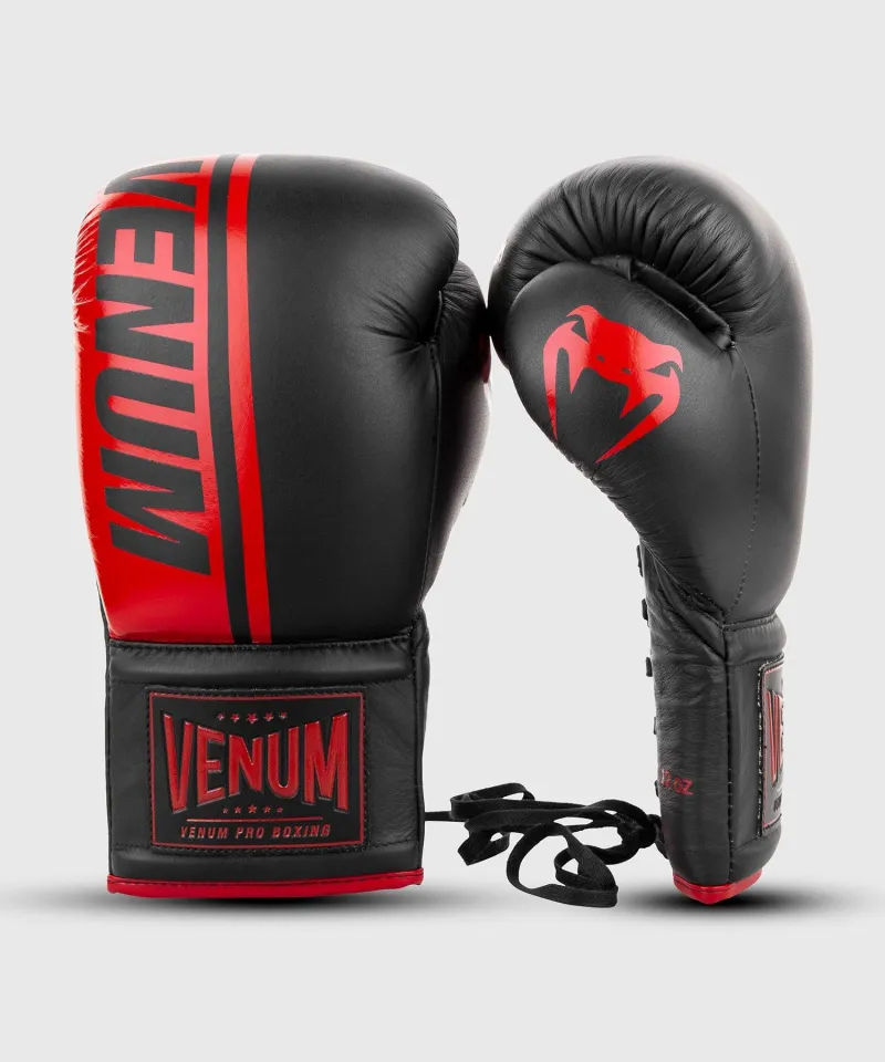 Venum Shield Pro Boxing Gloves - With Laces