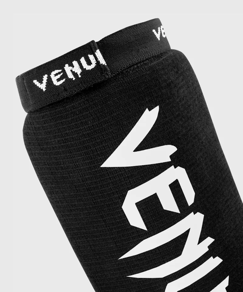 Venum Shin Guards Kontact - Black/White - Image 3